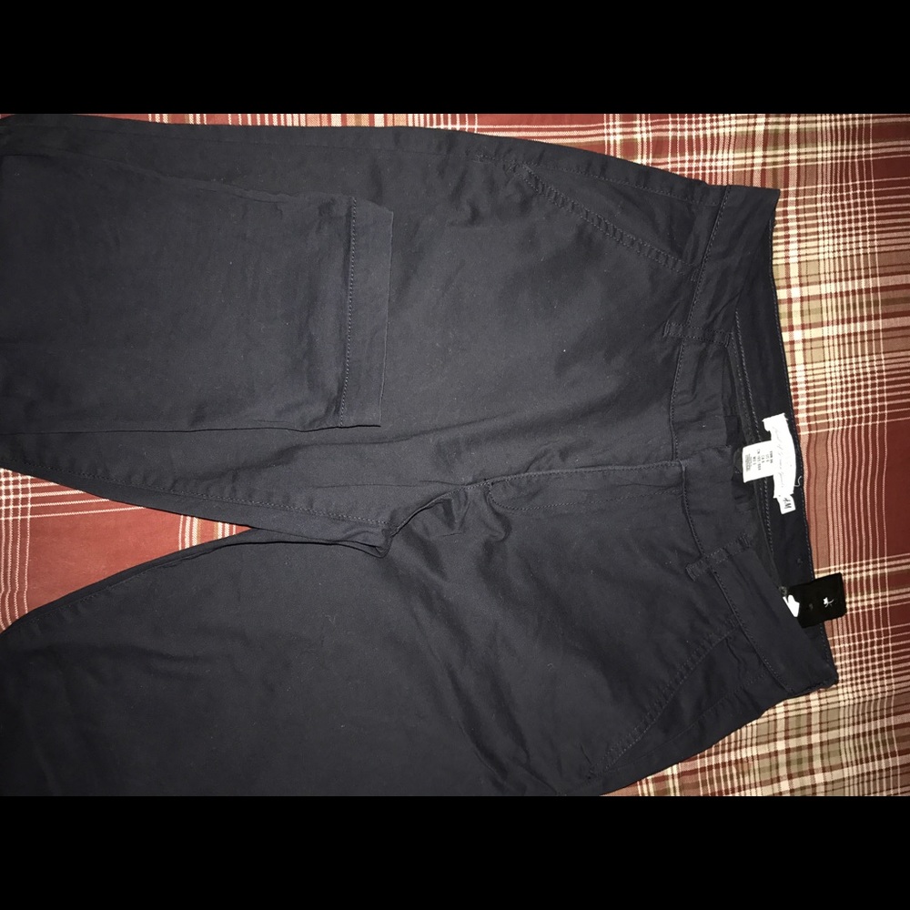 Navy chino pants